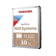 TOSHIBA - DISCO DURO NAS N300 10TB SATA 7200RPM PN HDTOWG71AXZSTA