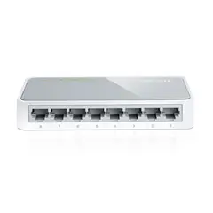 TP LINK - SWITCH 8 PUERTOS TP-LINK 100MBPS CASE PLASTICO PN TP-TL-SF1008D