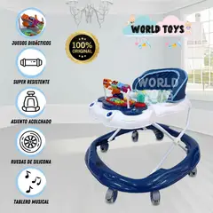 BABY - Andador con Tablero Musical «CRECELIE» White