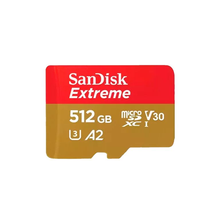 Memoria Micro SD 512GB - R190mb - W130mb - Extreme