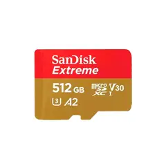 SANDISK - Memoria Micro SD 512GB - R190mb - W130mb - Extreme