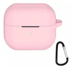 GENERICO - Case Estuche Funda para Galaxy Buds 3 Pro - Silicona Rosa
