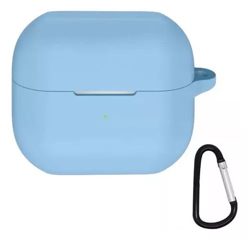 Case Estuche Funda para Galaxy Buds 3 Pro - Silicona Celeste