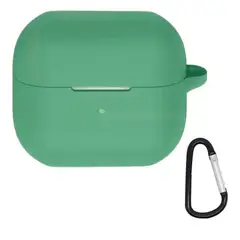 GENERICO - Case Estuche Funda para Galaxy Buds 3 Pro - Silicona Verde