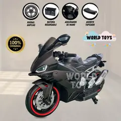 CONFORT - Moto a Batería para Niños «ILLINOIS» Licenced Black