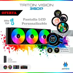 ANTRYX - Refrigeración Liquida Triton Vision 360P