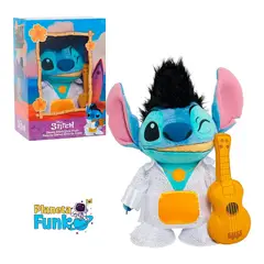 JUST PLAY - DISNEY ELVIS STITCH PELUCHE DE COLECCION 14 PULGADAS