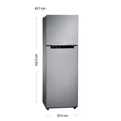 SAMSUNG - Refrigeradora 255L No Frost Plateada RT25FARADS8