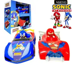 SONIC - Juguete Set de Carros a Fricción con Luces y Musical