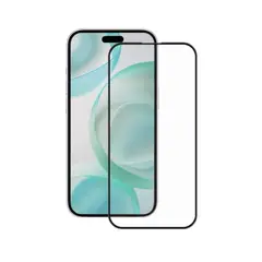 GENERICO - Protector de Pantalla para iPhone 16 Pro Transparente de Vidrio 10D