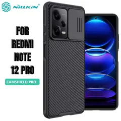 NILLKIN - Case Camshield Black - Redmi Note 12 Pro