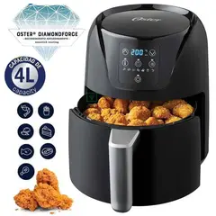 OSTER - Freidora de Aire 4L 7 Funciones CKSTAF40DDF Negro