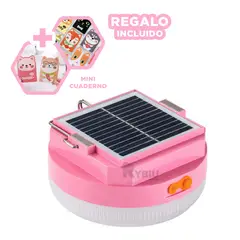 GENERICO - Lamparita Util en Tono Rosado Y+Regalo Ligas para Peinar