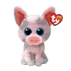 TY - PELUCHE BEANIE BOOS HAMBONE - PIG PINK REGULAR 37318