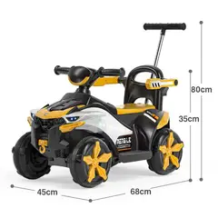 GENERICO - Carro guiador a batería para niños 6V - Buggy control remoto