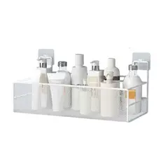 GENERICO - ESTANTE ORGANIZADOR COLGANTE DE BAÑO BLANCO