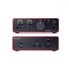 FOCUSRITE - Solo 4ta Gen Scarlett Interfaz