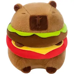 Xclusive - PELUCHE CAPIBARA CAPYBARA HAMBURGUESA 24CM
