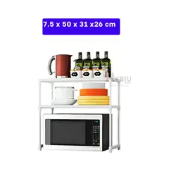 GENERICO - Organizador Resistente 2 Niveles Blanco Y+Regalo Agendita