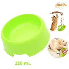 GENERICO - PLATO CIRCULAR 220 ML - VERDE LIMON