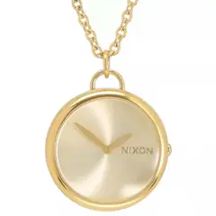 NIXON - Reloj Mujer A728 Pendiente Elegante Analógico Acero - Dorado