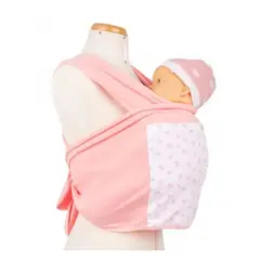 GENERICO - Fular Porta Bebe 2 Piezas Rosado