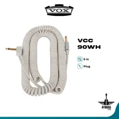 VOX - VCC-90WH Cable para Guitarra Color Blanco