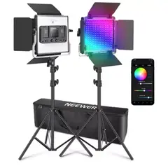 NEEWER - Kit De Iluminación Led Rgb 660 Pro