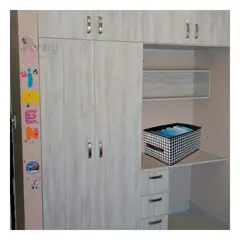 GENERICO - Cajon Multiusos de 47x28x20 en Color Marron Y+Gift Stickers