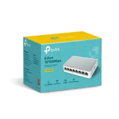 TP LINK - SWITCH TP-LINK 8 PUERTOS TL-SF1008D 10/100 MBPS