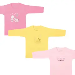 GENERICO - Pack 3 Polos mangas largas M4N03