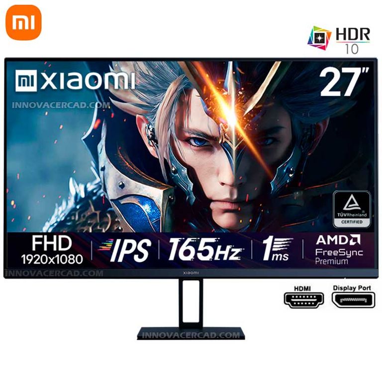 Monitor Gaming 27 FHD IPS 165hz 1ms HDR10 AMD FreeSync Premium