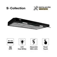 SOLE - Campana Extractora TURE19CO 90cm.