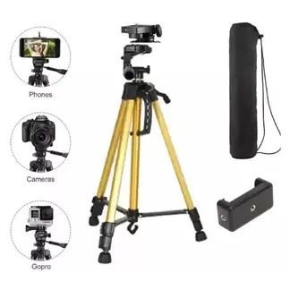 SEISA - Tripode Telefono Portatil Selfie 3366 Soporte Camara Live Podcast