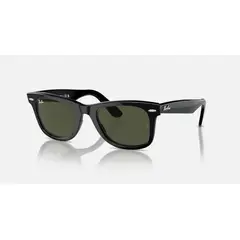 RAY BAN - Lentes De Sol Wayfarer Rb2140F 901 Negro Verde 52-22