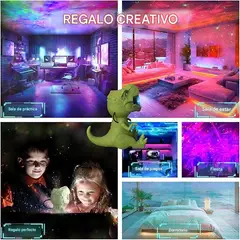 GENERICO - PROYECTOR DE GALAXIA MODELO DINOSAURIO 2025