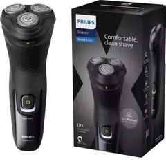PHILIPS - Afeitadora 3d Skinprotect + Patillero Y Carga En 1hr