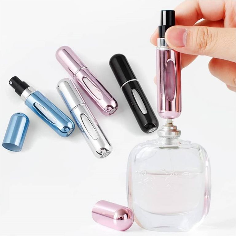 Atomizador dispensador de Perfume Portable 5ml para Viaje Aleatorio