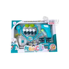 RYBIU IMPORT - Set de Juguetes de Doctora en Caja Grande de Color Verde