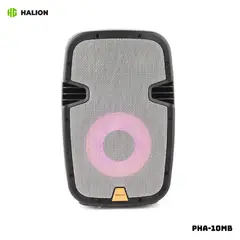 HALION - PARLANTE ACTIVO 1000W 1UHF MIC BATERIA - PHA-10MB