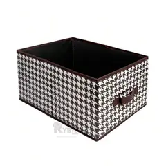 GENERICO - Cajon para Almacenar Libros 47x28x20 Marro Y+Regalo Agendita