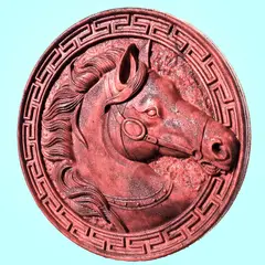 GENERICO - Medallón Decorativo en Relieve - Arte Elegante para Tu Espacio