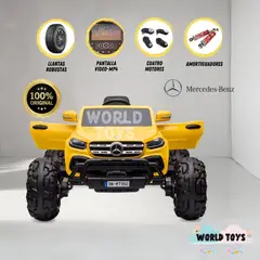 BABY - CARRO A BATERÍA CLASS «MONSTER» Yellow