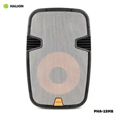 HALION - PARLANTE ACTIVO 2000W 2UHF MIC BATERIA - PHA-15MB