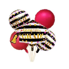 GENERICO - Globos de graduación set de 5 globos