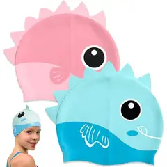 THE BABY SPOT - Gorro para Natación Niños - Rosado
