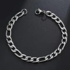 GENERICO - Pulsera Cartier Cubano Acero Inoxidable 316L