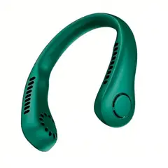 GENERICO - Ventilador de Cuello Portatil Recargable - Verde