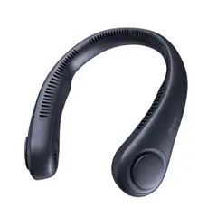 GENERICO - Ventilador de Cuello Portatil Recargable - Negro