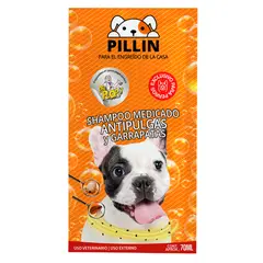 PLOP - Shampoo Antipulgas y Garrapatas Medicado Mascota 5 Uni Pillin